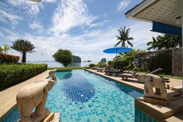 for rent - 2-Bedroom Oceanfront Pool Villa for Long Term Rental - Ao Tha Lane, Krabi