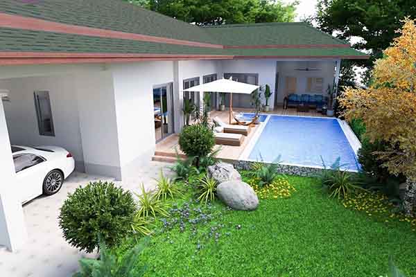 for sale - Incredible design, Furnished 3-Bedroom Homes with 9m Pool  - Ao Nang, Krabi