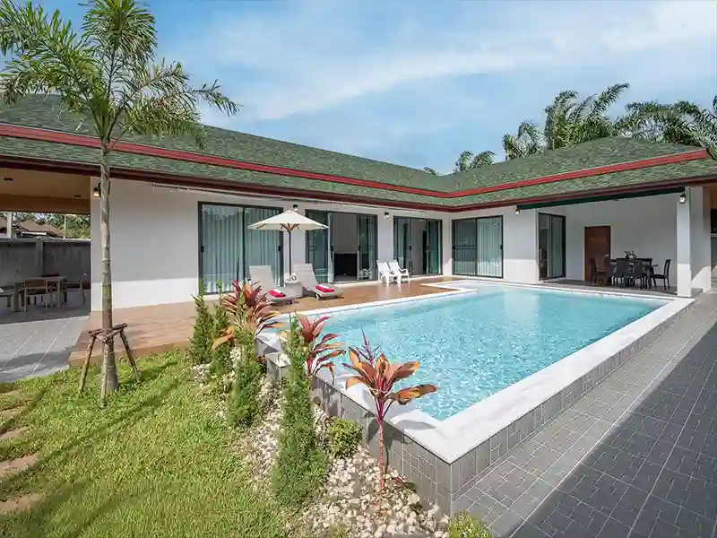 Quality, Furnished Ao Nang Villas with 9m Salt Pool