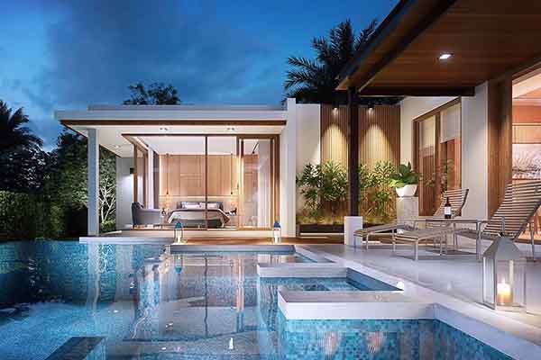 for sale - Contemporary Style, New Three-Bedroom Pool Villas - Ao Nang, Krabi