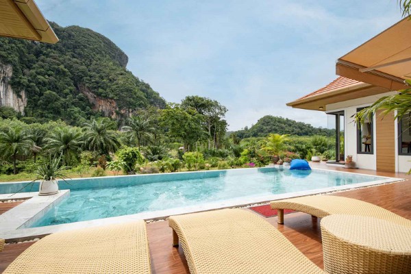 for sale - Impressive 3-Bedroom Mountain View Villa with 1.25 Rai Land - Ao Nang, Krabi