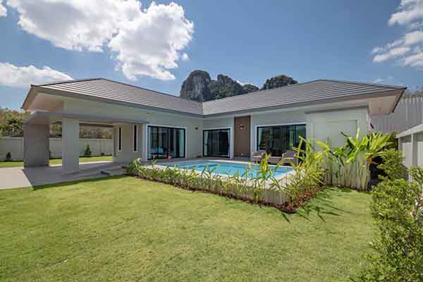 Beautiful Mountain Views - Two Bedroom Furnished Pool Villa - Sai Thai, Krabi