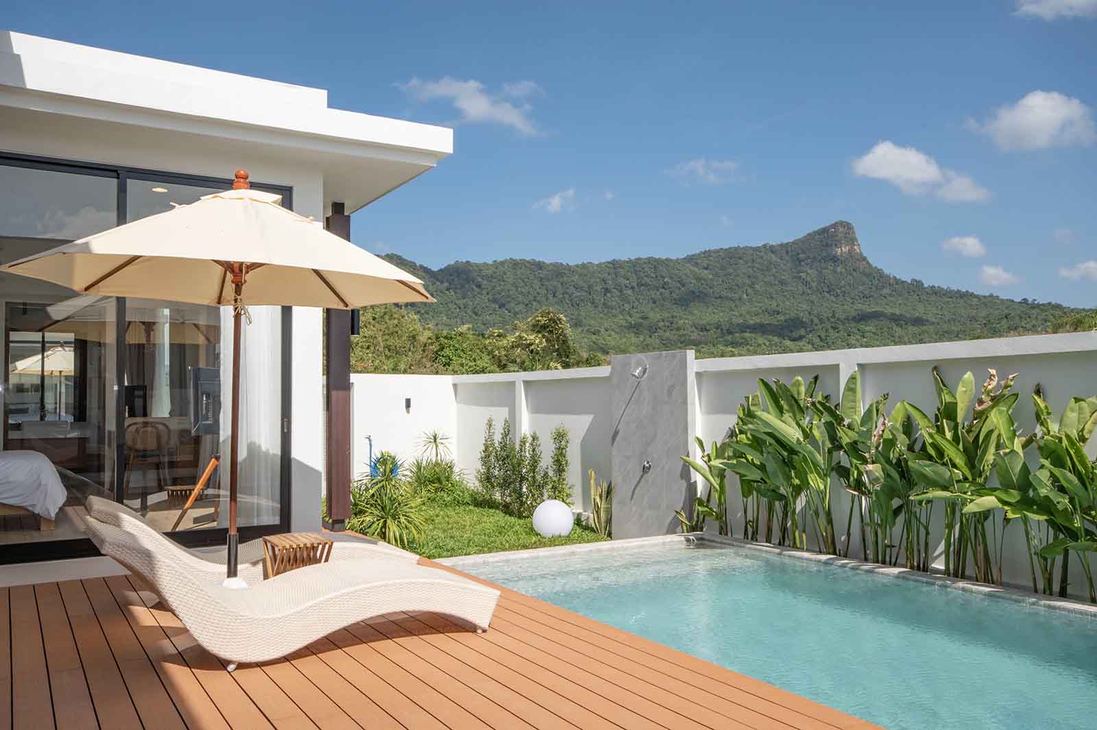 The Wild Villa interior living space