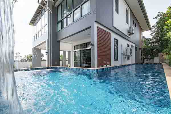 for sale - Modern Thai-Style House with Wrap-around Pool  - Krabi Town, Krabi