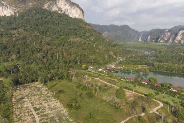for sale - Low price 16 Rai Land for Sale with Stunning Scenery - Khao Thong, Krabi