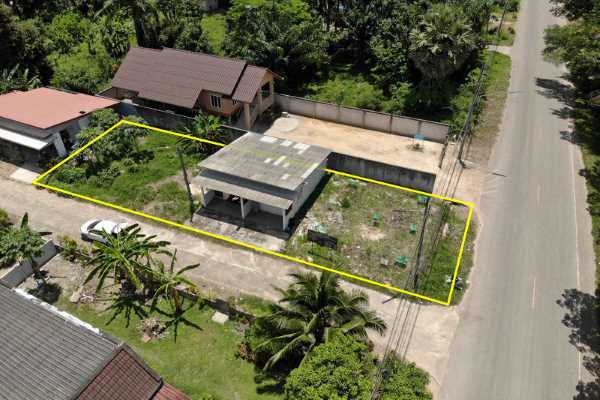 for sale - 91 sq.Wah, 364 sq.m Land For Sale bordering main road  - Nong Thaley, Krabi