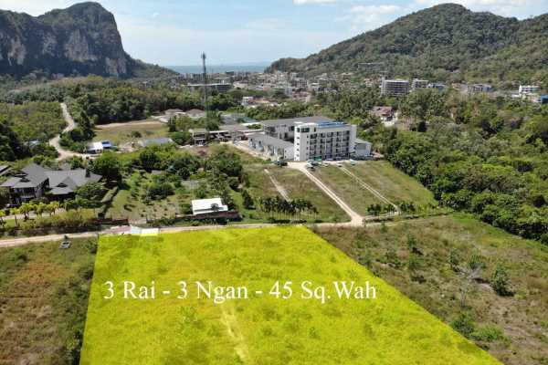 ขาย - ขายที่ดินเพียงไม่ถึง 4 ไร่ในพื้นที่อ่าวนางที่สำคัญ - Ao Nang, Krabi