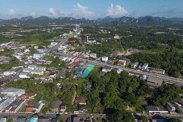 for sale - Prime Commercial Land at Talad Kao Junction in Krabi Town - Krabi Town, Krabi
