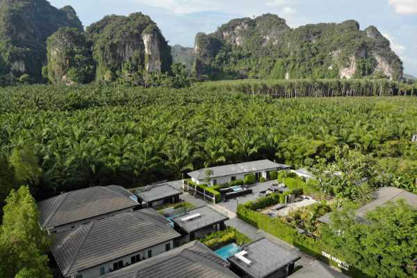 for sale - 1,365sqm land with structures connecting to villa project - Ao Nang, Krabi
